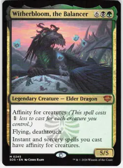 Witherbloom the Balancer 245 Secrets of Strixhaven Magic the Gathering - Image 1