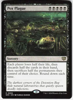 Pox Plague 94 Secrets of Strixhaven Magic the Gathering - Image 1