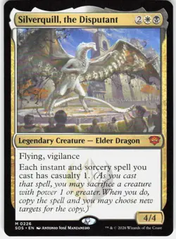 Silverquill the Disputant 226 Secrets of Strixhaven Magic the Gathering - Image 1