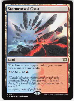 Stormcarved Coast 263 Secrets of Strixhaven Magic the Gathering - Image 1