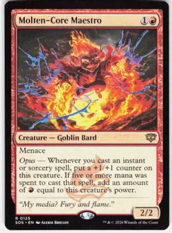 Molten Core Maestro 125 Secrets of Strixhaven Magic the Gathering - Image 1