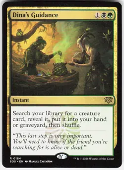 Dina's Guidance 184 Secrets of Strixhaven Magic the Gathering - Image 1