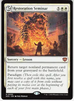Restoration Seminar 30 Secrets of Strixhaven Magic the Gathering - Image 1