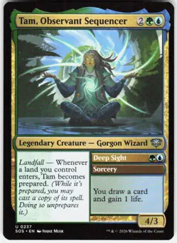 Tam Observant Sequencer 237 Secrets of Strixhaven Magic the Gathering - Image 1