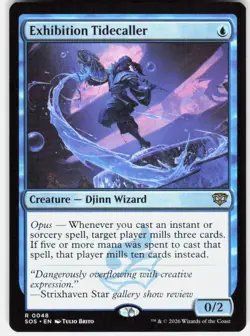 Exhibition Tidecaller 48 Secrets of Strixhaven Magic the Gathering - Image 1