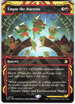 Empty the Warrens 43 Secrets of Strixhaven: Mystical Archive Magic the Gathering - Image 1