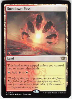 Sundown Pass 264 Secrets of Strixhaven Magic the Gathering - Image 1
