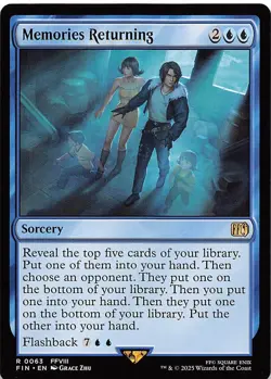 Memories Returning 63 Final Fantasy Magic the Gathering - Image 1