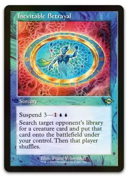 Inevitable Betrayal (Retro Frame) #390 (Foil) NM Modern Horizons 2 MH2 Magic MTG - Image 1