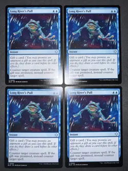 Long River's Pull - Bloomburrow (BLB) x4 (Playset) MINT MTG Magic - Image 1