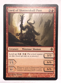 Lord of Shatterskull Pass 156/248 Rise of the Eldrazi MTG Magic the Gathering NM - Image 1