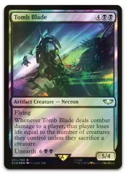Tomb Blade (Surge Foil) #64 (NM) Warhammer 40,000 40K Magic MTG - Image 1