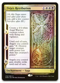 Firja's Retribution #210 (Foil) (NM) Kaldheim KHM Magic MTG - Image 1