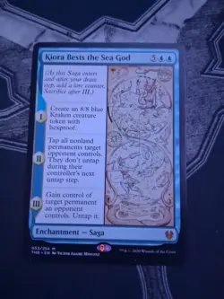Mtg Kiora Bests the Sea God Theros Beyond Death Regular - Image 1