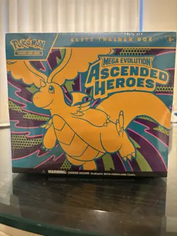Pokemon TCG Ascended Heroes Elite Trainer Box ETB Free Shipping - Image 1