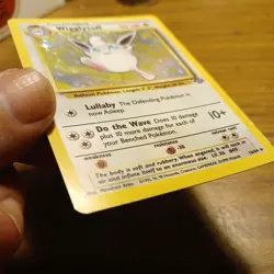 Wigglytuff 16/64 Jungle Holo Pokemon Card mp - Image 4