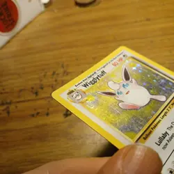 Wigglytuff 16/64 Jungle Holo Pokemon Card mp - Image 5