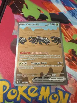 Pokemon TCG Durant EX 236/191 Surging Sparks Illustration Rare Holo 190 HP - Image 1