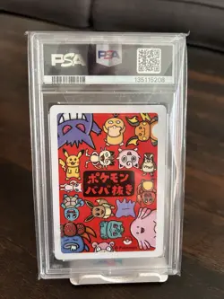 PSA 10 Mew Old Maid GEM MINT Japanese Graded Pokemon Card - Image 2