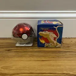 23K Gold Plated CHARIZARD Trading Card 1999 Burger King Pokemon Ball NEW SEALED - Image 2