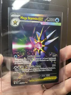 Pokemon Perfect Order Mega Starmie EX Special Illustration Rare #118/088 Alt Art - Image 1