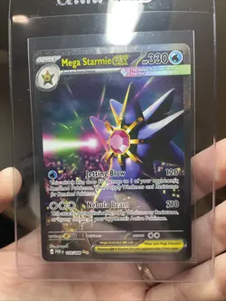 Pokemon Perfect Order Mega Starmie EX Special Illustration Rare #118/088 Alt Art - Image 3