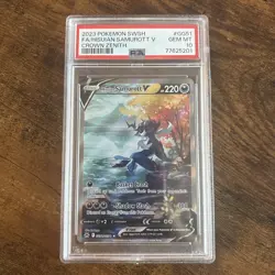 Hisuian Samurott V GG51/GG70 PSA 10 Alternate Art Crown Zenith - Pokemon TCG - Image 1