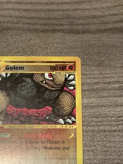 Pokemon 2002 Expedition - Golem - Reverse Holo - 14 - Image 2
