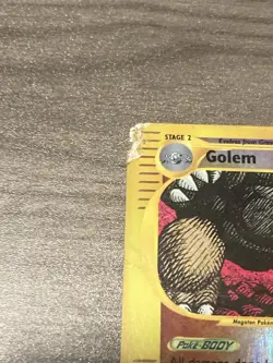 Pokemon 2002 Expedition - Golem - Reverse Holo - 14 - Image 3