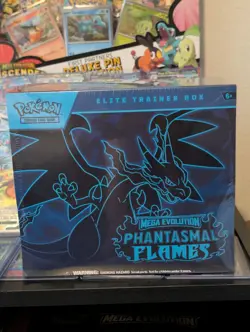 Pokemon Mega Evolution Phantasmal Flames ETB *New Factory Sealed* - English TCG - Image 1