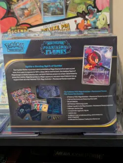 Pokemon Mega Evolution Phantasmal Flames ETB *New Factory Sealed* - English TCG - Image 2