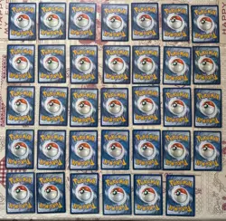 34 Pokemon Trading Card Bulk Lot TCG | LP - MP - Image 2