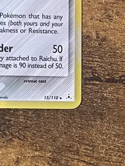 Pokemon TCG Raichu Delta Species Holo 15/110 Holon Phantoms - Image 3