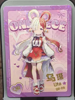 Uta One Piece Card Anime Goddess Story Waifu QR QR-06 - Image 1