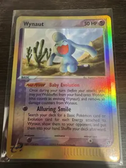 Wynaut 54/100 Sandstorm Pokemon Reverse Holo - Image 1