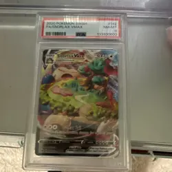 Pokemon Snorlax VMAX Full Art Ultra Rare Holo 142/202 Sword & Shield PSA 8 2020 - Image 2
