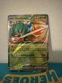 Decidueye ex POR 012/088 Pokemon Perfect Order NM/M - Image 1