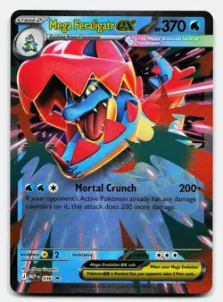 MEGA FERALIGATR EX ME: MEGA EVOLUTION PROMO 036 NM P POKEMON - Image 2