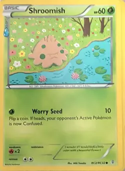 Shroomish RC2/RC32 Common Generations Pokemon Lightly Played - Image 1