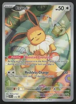 Eevee 173 Holo ETB Promo Scarlet & Violet Promo Pokemon English NM - Image 1