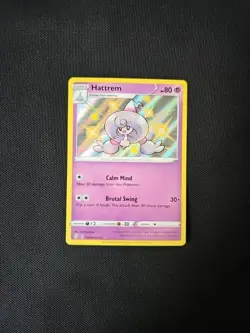 Hattrem SV055/SV122 Shining Fates: Shiny Vault Holo Pokemon - Image 1