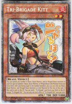 Tri-Brigade Kitt Starlight Rare RA05-EN098 Yugioh - Image 1