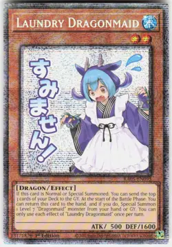 Laundry Dragonmaid Starlight Rare RA05-EN095 Yugioh - Image 1