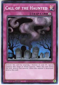 Call of the Haunted Secret Rare RA05-EN076 Yugioh - Image 1