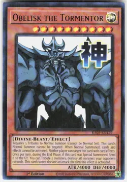 Obelisk the Tormentor RA05-EN129 Yugioh - Image 1