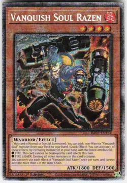 Vanquish Soul Razen Starlight Rare RA05-EN134 Yugioh - Image 1