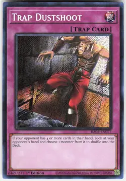 Trap Dustshoot Secret Rare RA05-EN077 Yugioh - Image 1