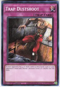 Trap Dustshoot Secret Rare RA05-EN077 Yugioh - Image 1