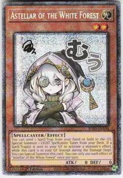 Astellar of the White Forest Starlight Rare RA05-EN100 Yugioh - Image 1