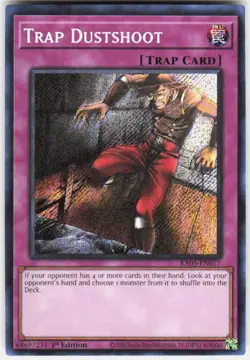 Trap Dustshoot Secret Rare RA05-EN077 Yugioh - Image 1
